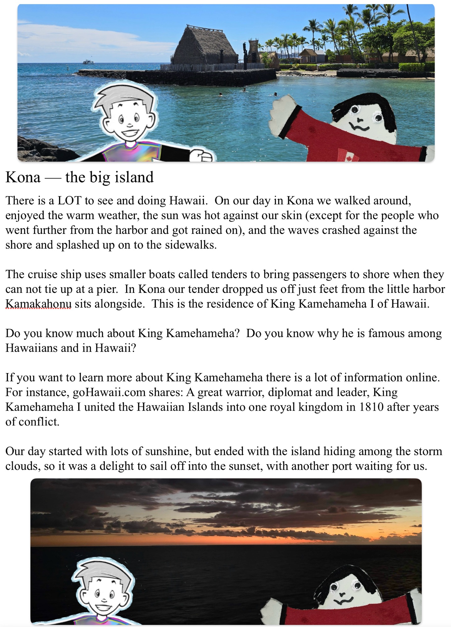 Kona — the big island 